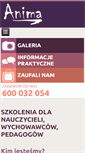 Mobile Screenshot of anima.edu.pl